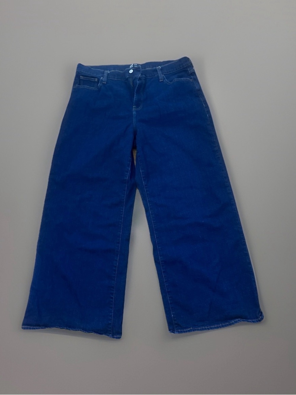 Gap Denim Wide - Leg Women's Blue Jeans 20/35R